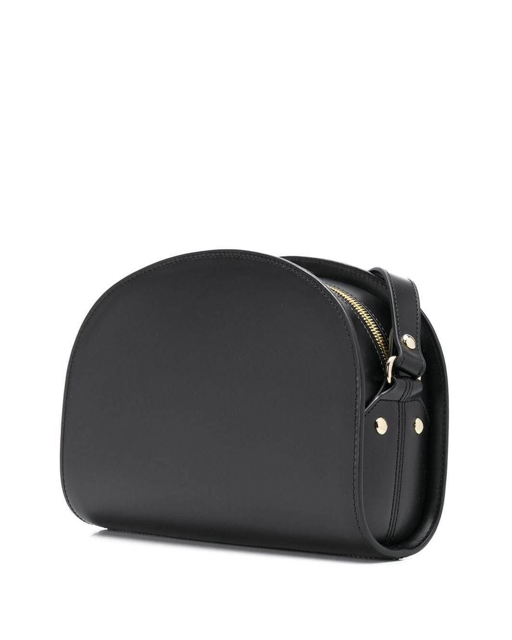 A.P.C. Black Demi Lune Crossbody Bag