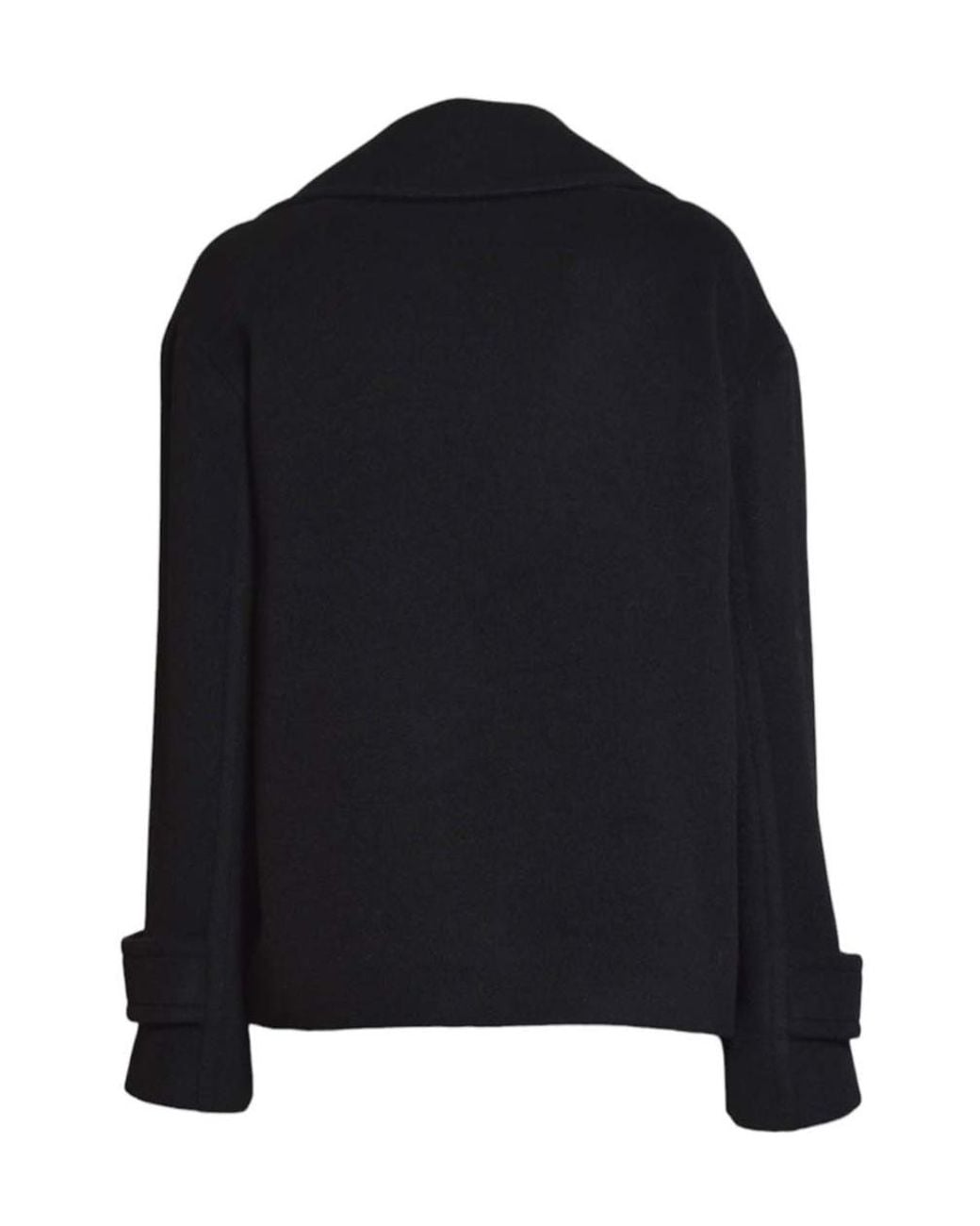 Tagliatore Blue Long Sleeve Double-Breasted Coat