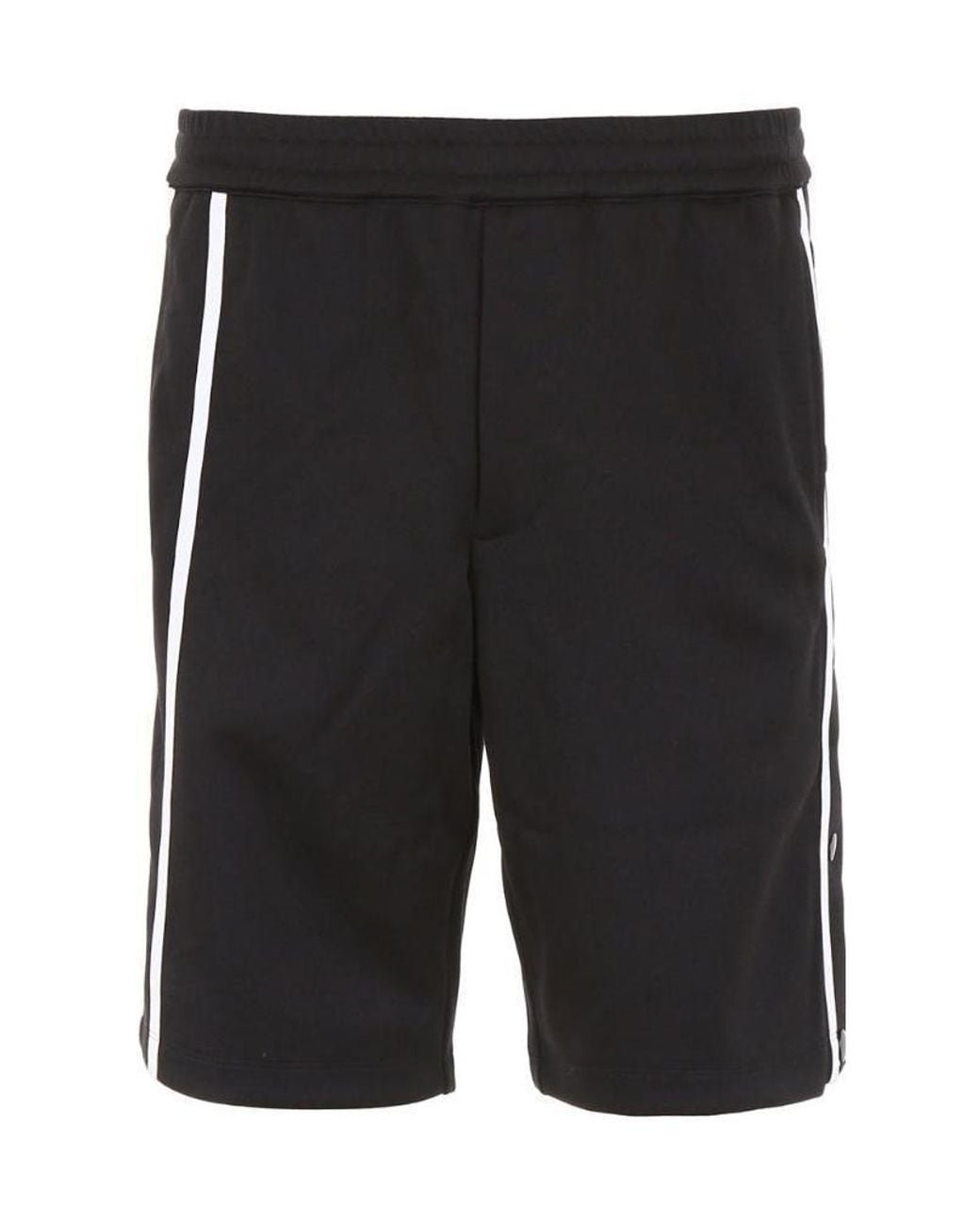 Helmut Lang Black Cotton-Blend Shorts for men