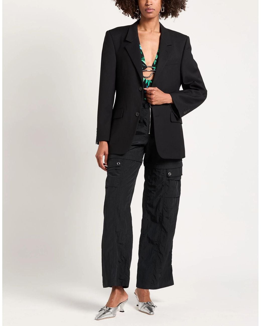 Balenciaga Black Minimalist Blazer