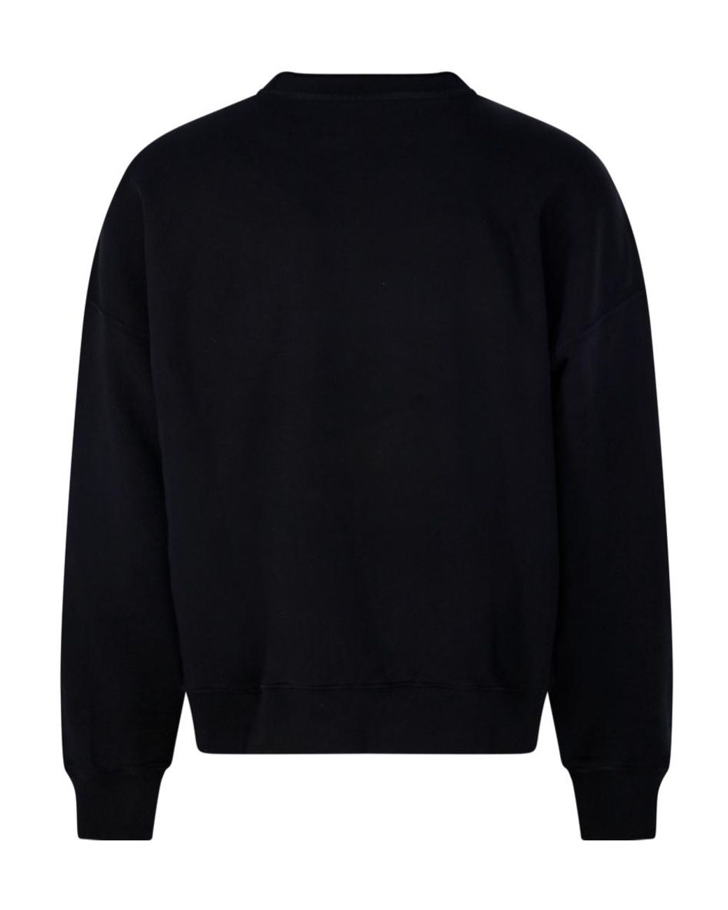Golden Goose Deluxe Brand Blue Logo Printed Crewneck Sweatshirt for men