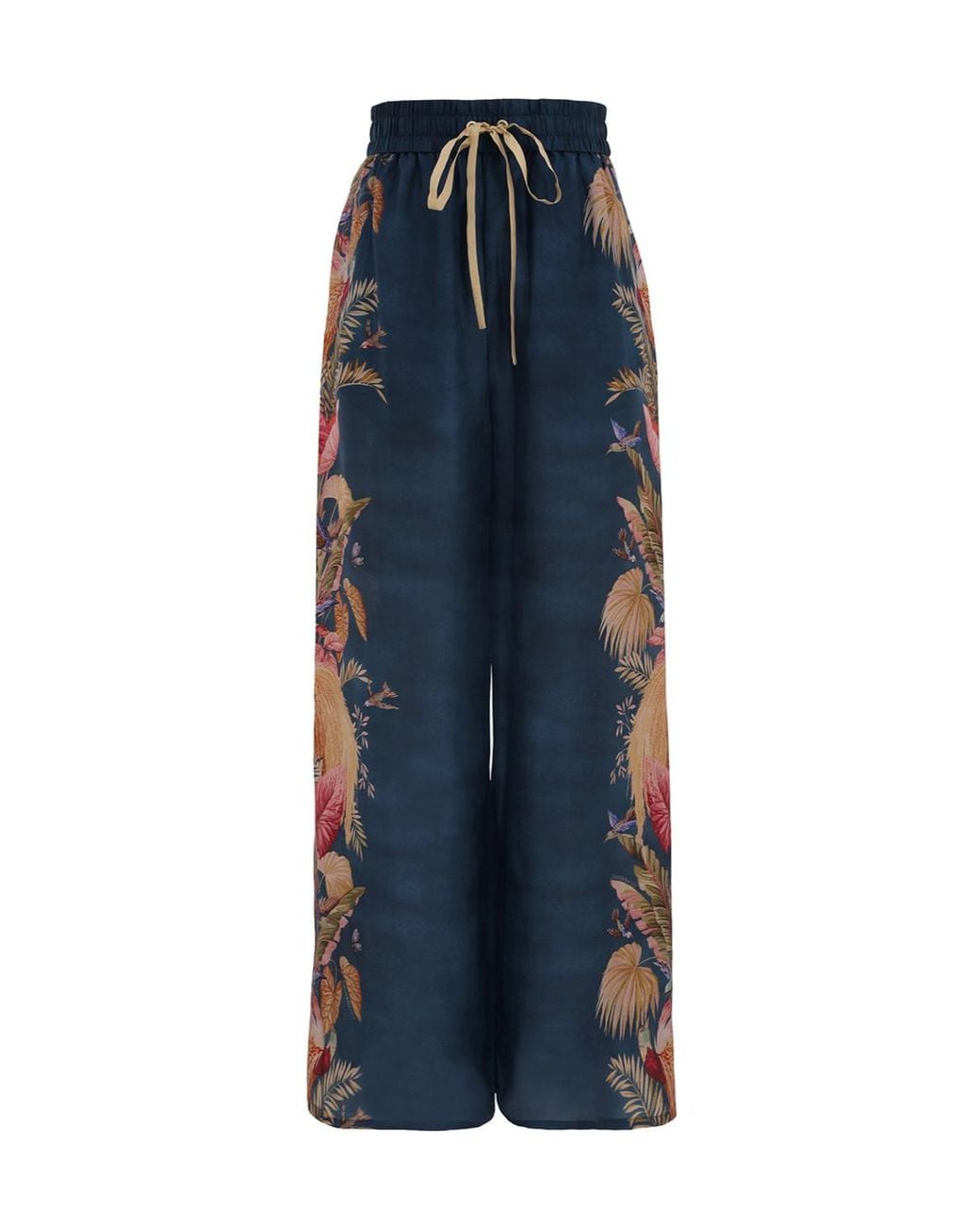 Zimmermann Blue Ascension Relaxed Pant