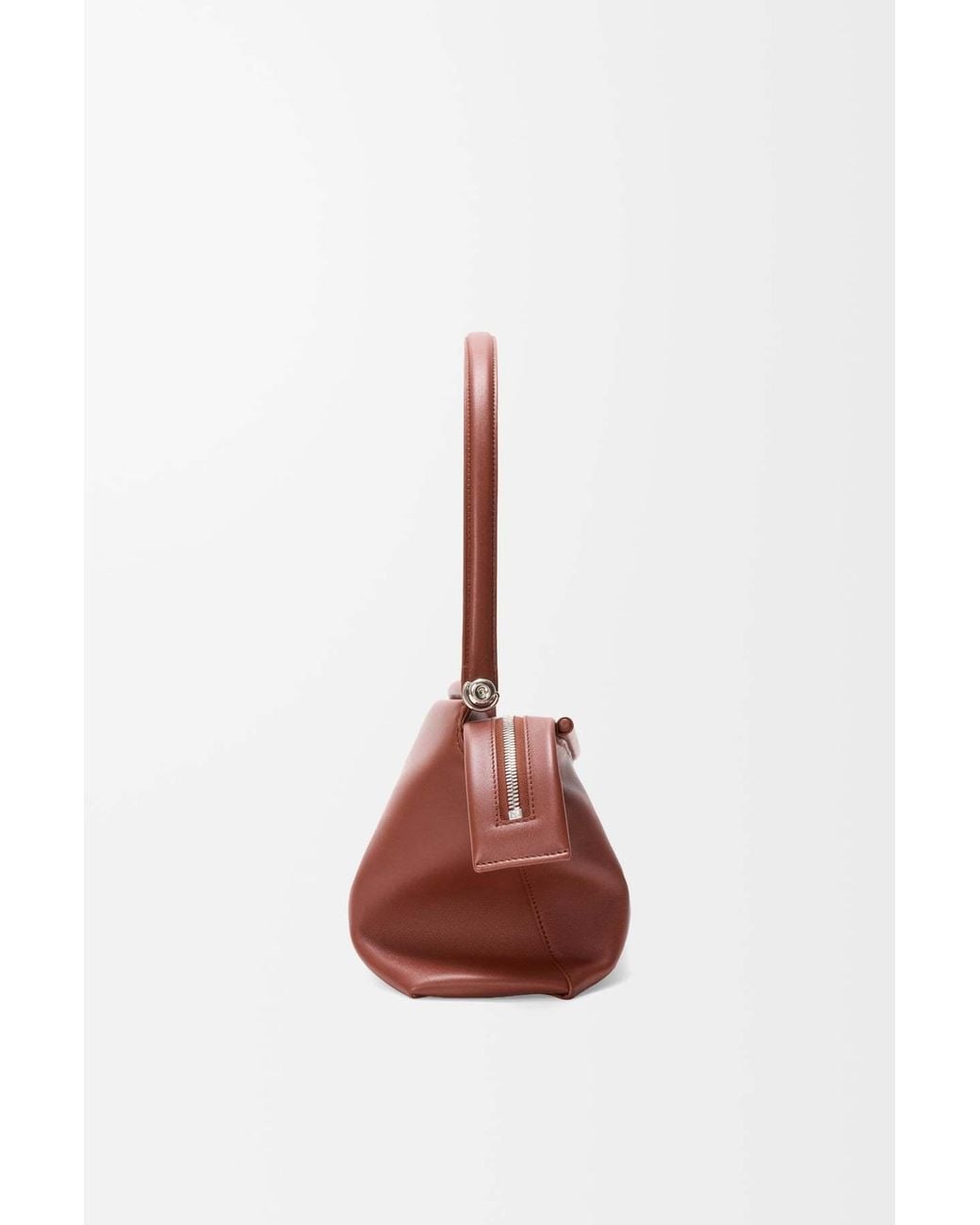 Loewe Brown Medium Top Handle Shoulder Bag