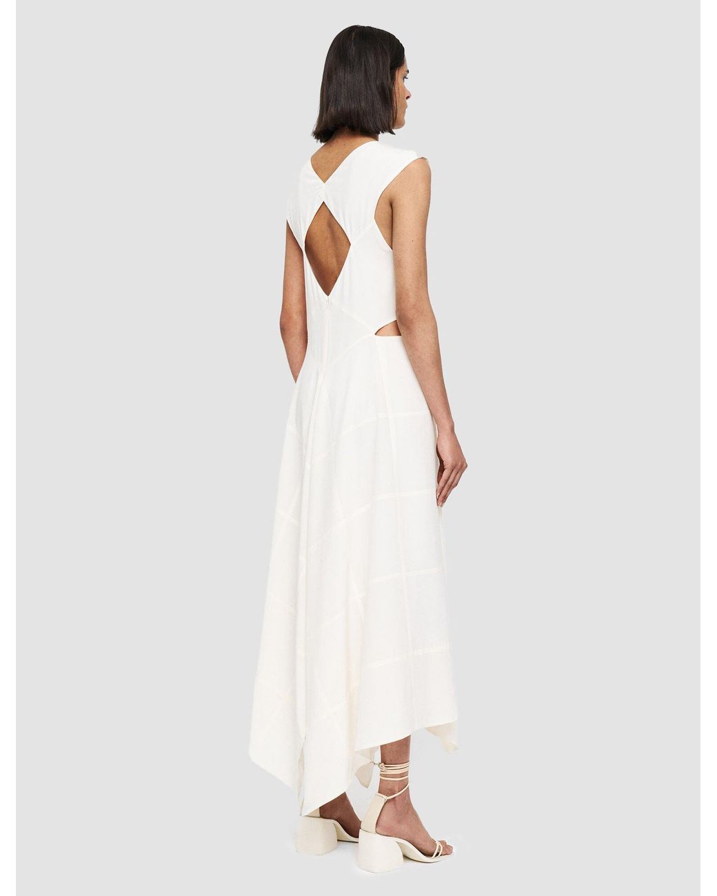 Joseph White Sleeveless Dress