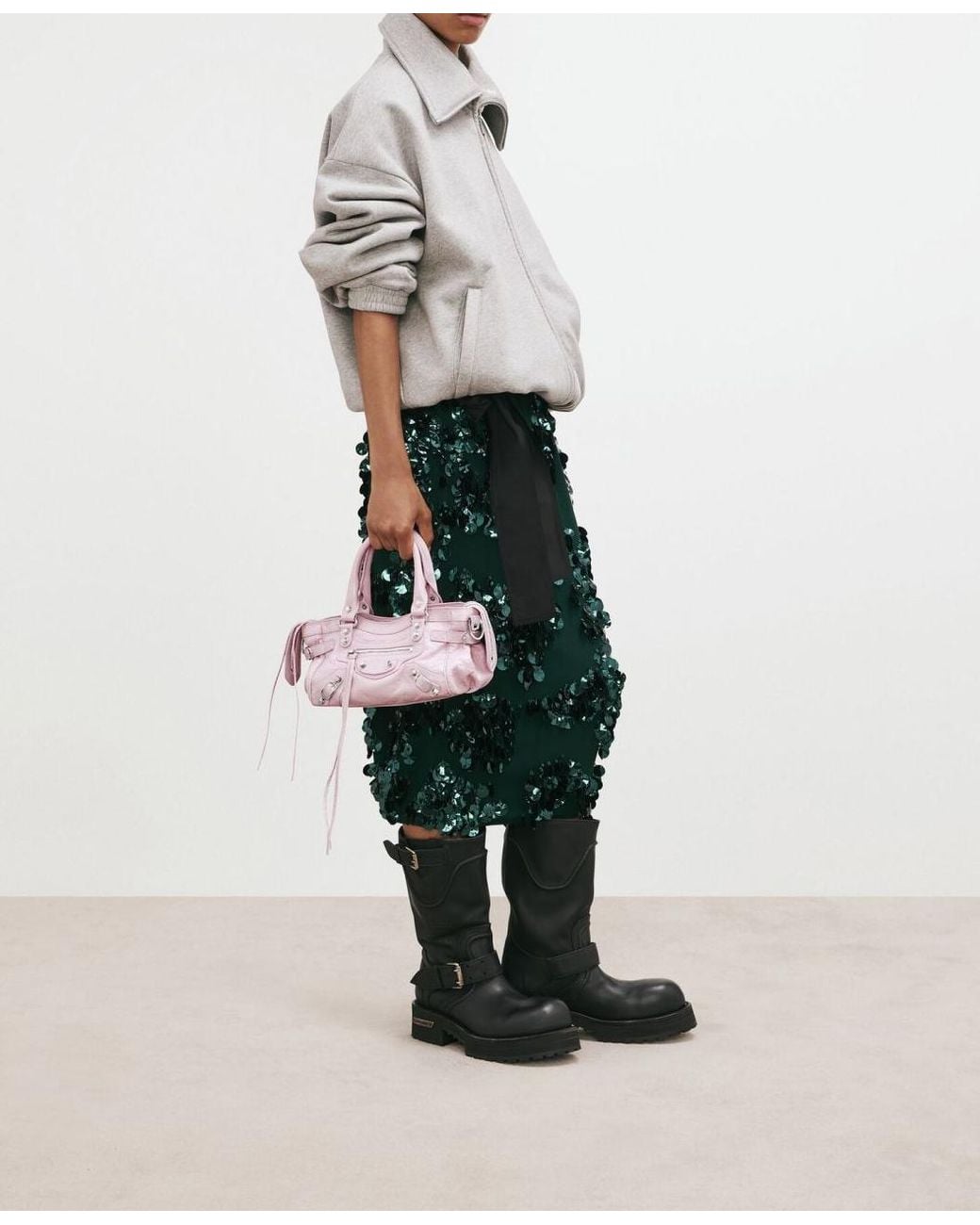 Balenciaga Pink Le City Bag East-West Mini