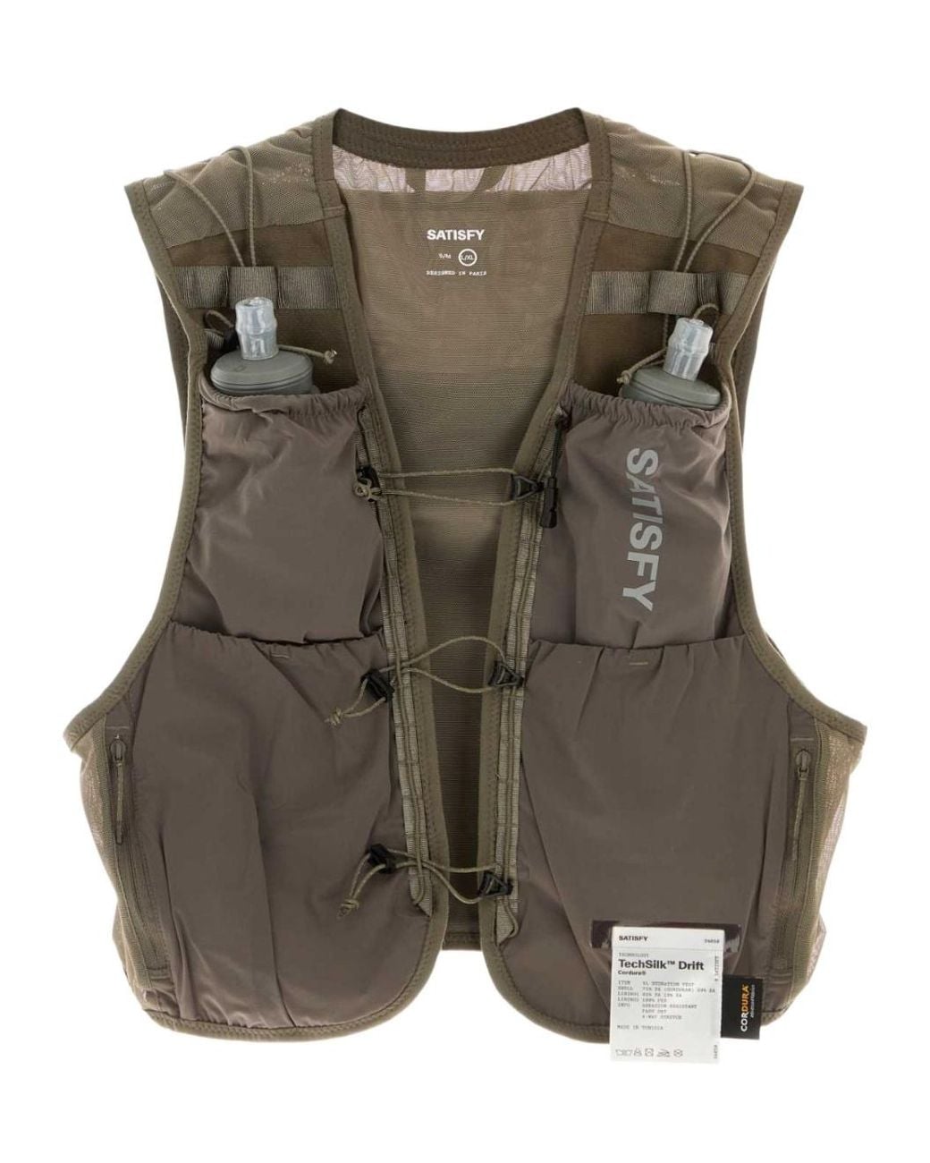 Satisfy Green Sleeveless Vest for men