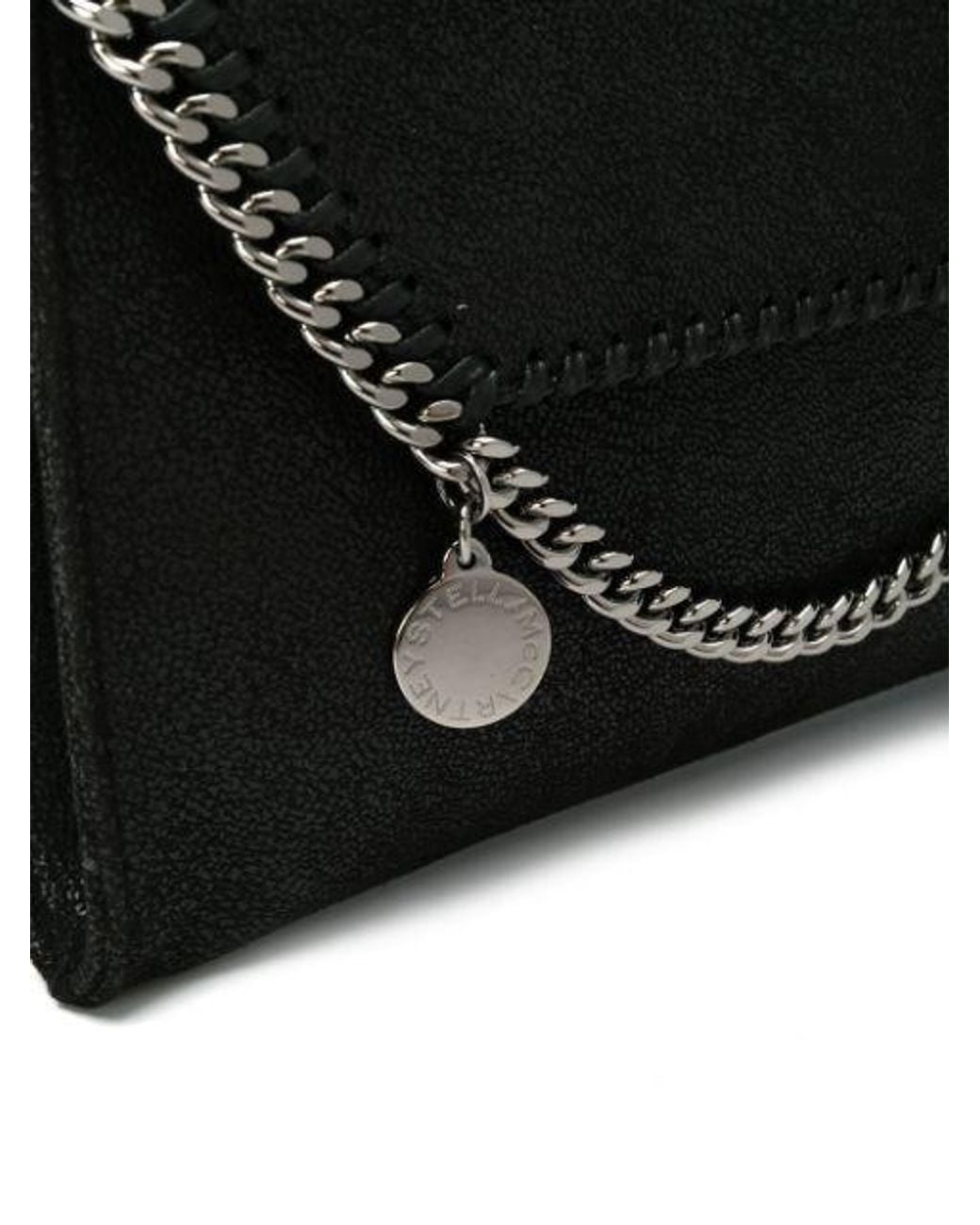 Stella McCartney Black Falabella Mini Shoulder Bag