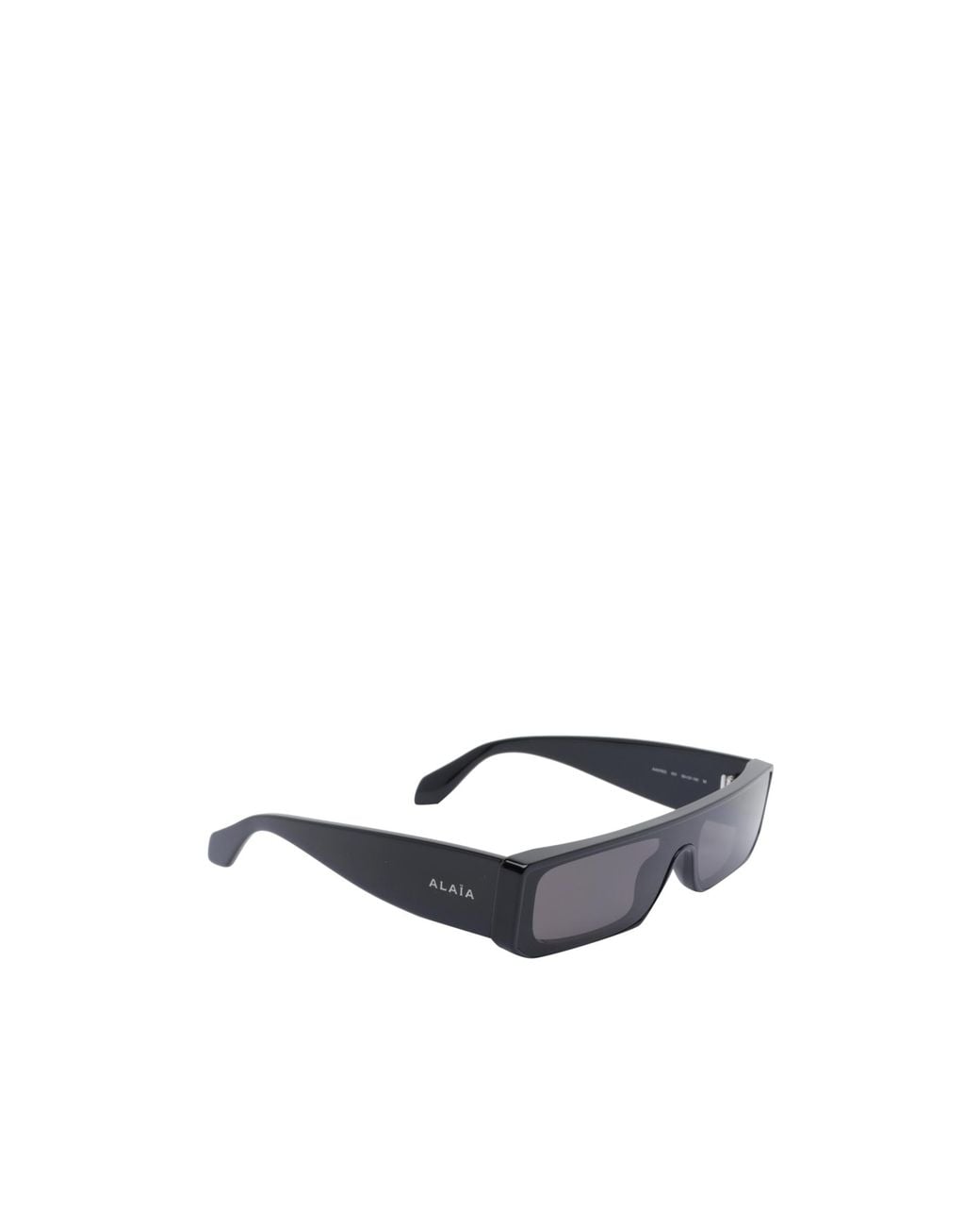 Alaïa White Rectangle-Frame Sunglasses