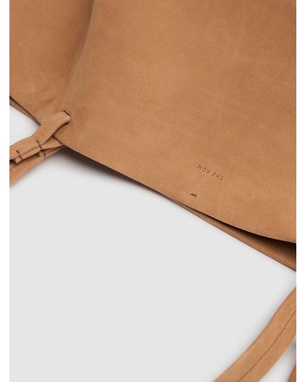 The Row White Tote With Top Handle