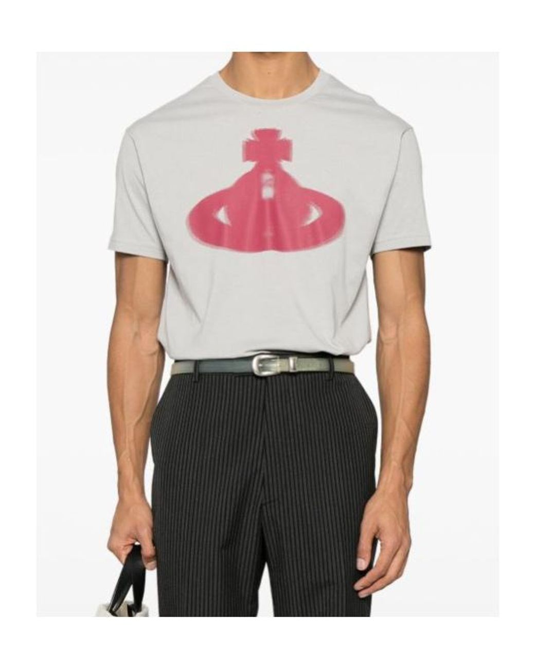 Vivienne Westwood White Halftone Orb T-Shirt