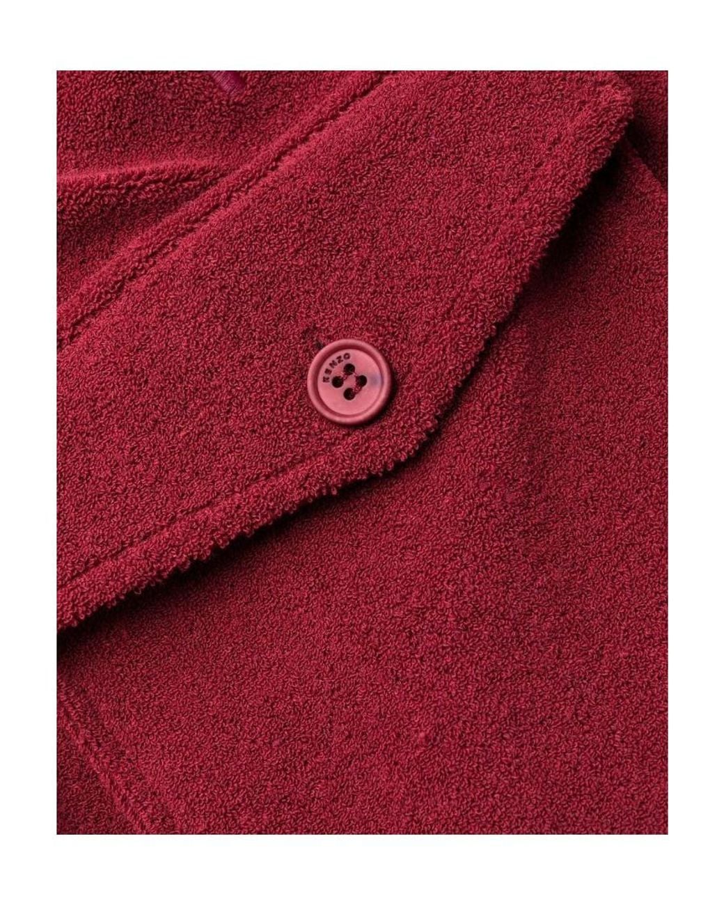 KENZO Red Wide-Leg Pants