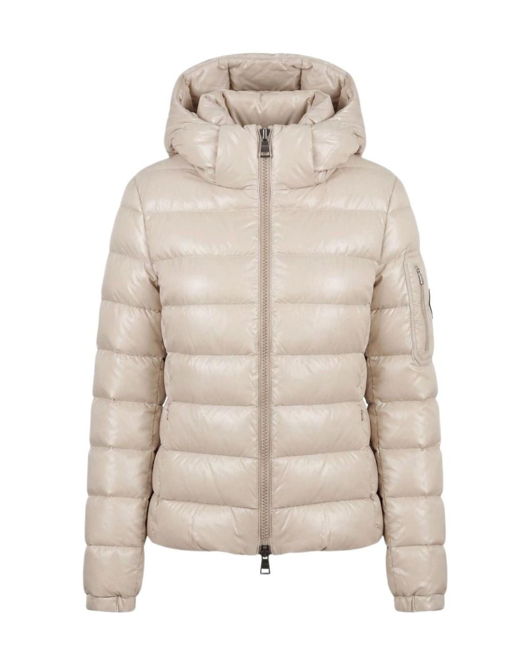 Herno Natural Hooded Short Down Jacket