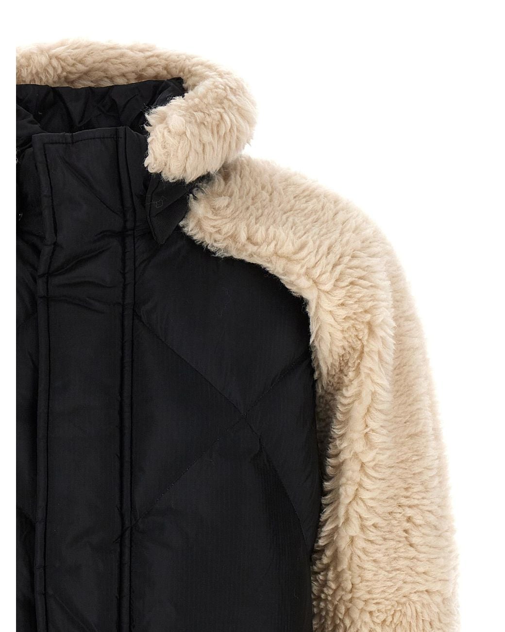 Sacai Black Padded Cotton Suit