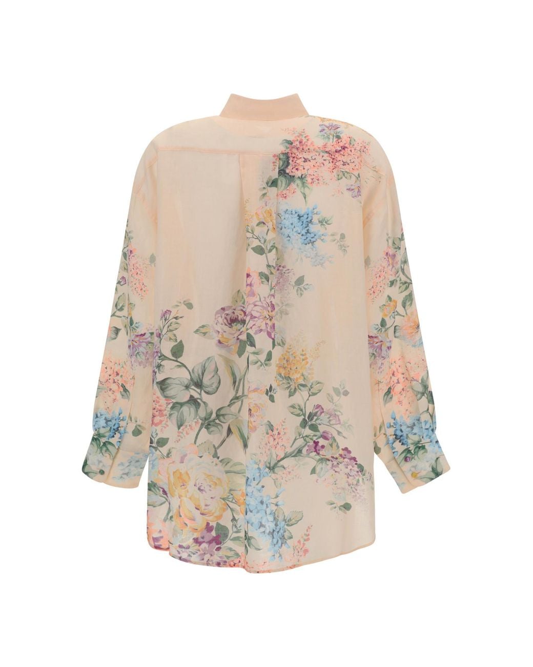 Zimmermann White Halliday Relaxed Shirt