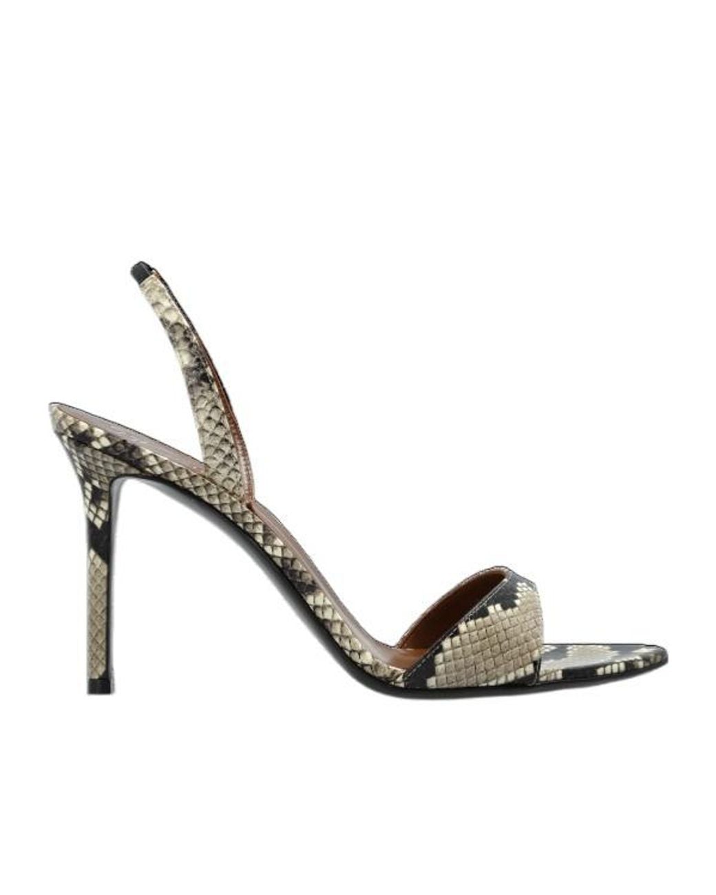 Giuseppe Zanotti Metallic High Heel Sandals