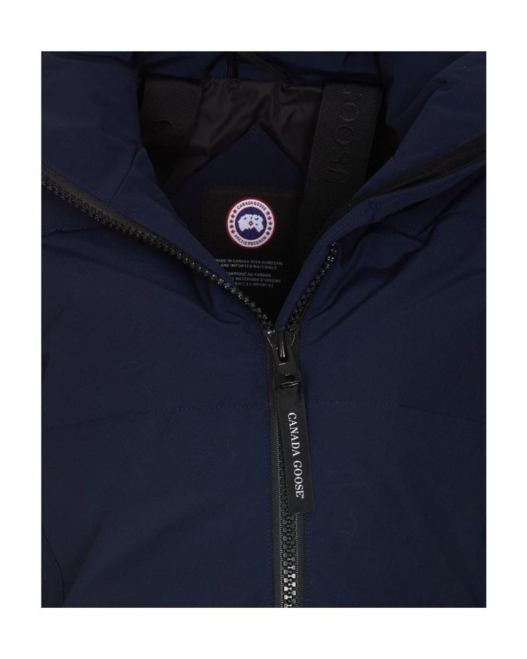 Canada Goose Blue Chelsea Front-Zip Hooded Parka