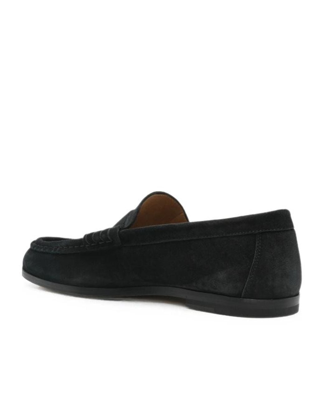 Common Projects Black Round-Toe Loafers for men