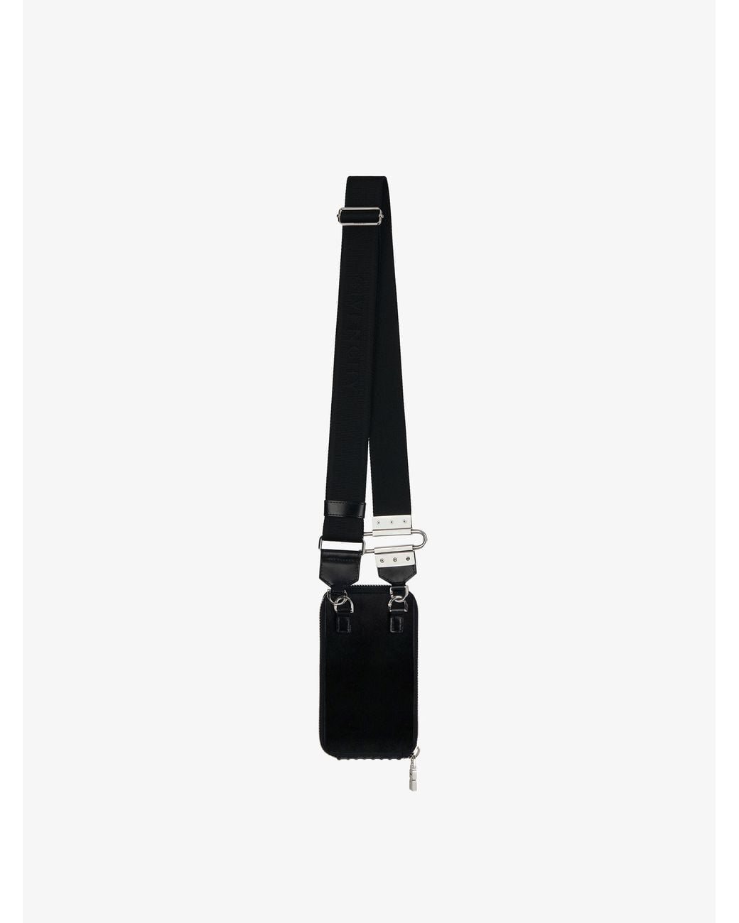 Givenchy Black Antigona U Vertical Small Crossbody Bag for men
