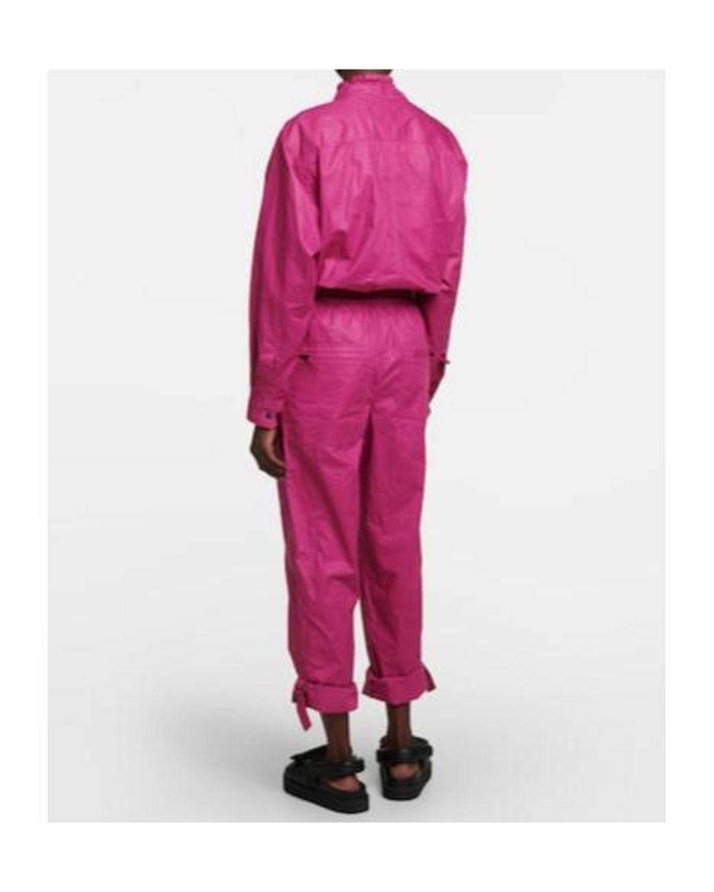 Isabel Marant Pink Franca Cotton Jumpsuit