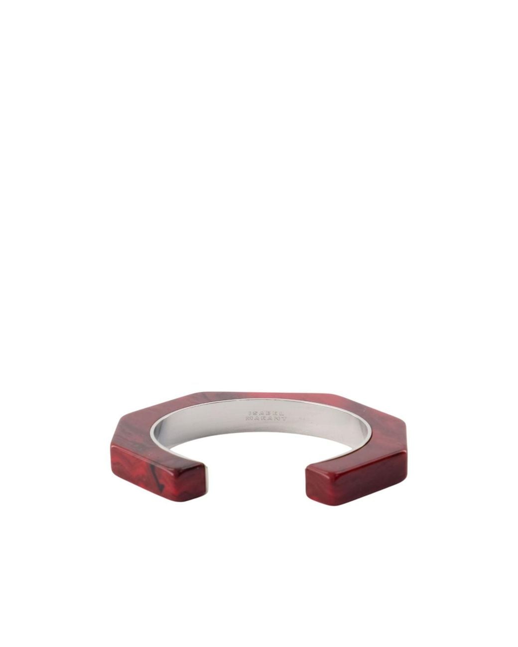 Isabel Marant Pink Jonc Open Cuff Bracelet