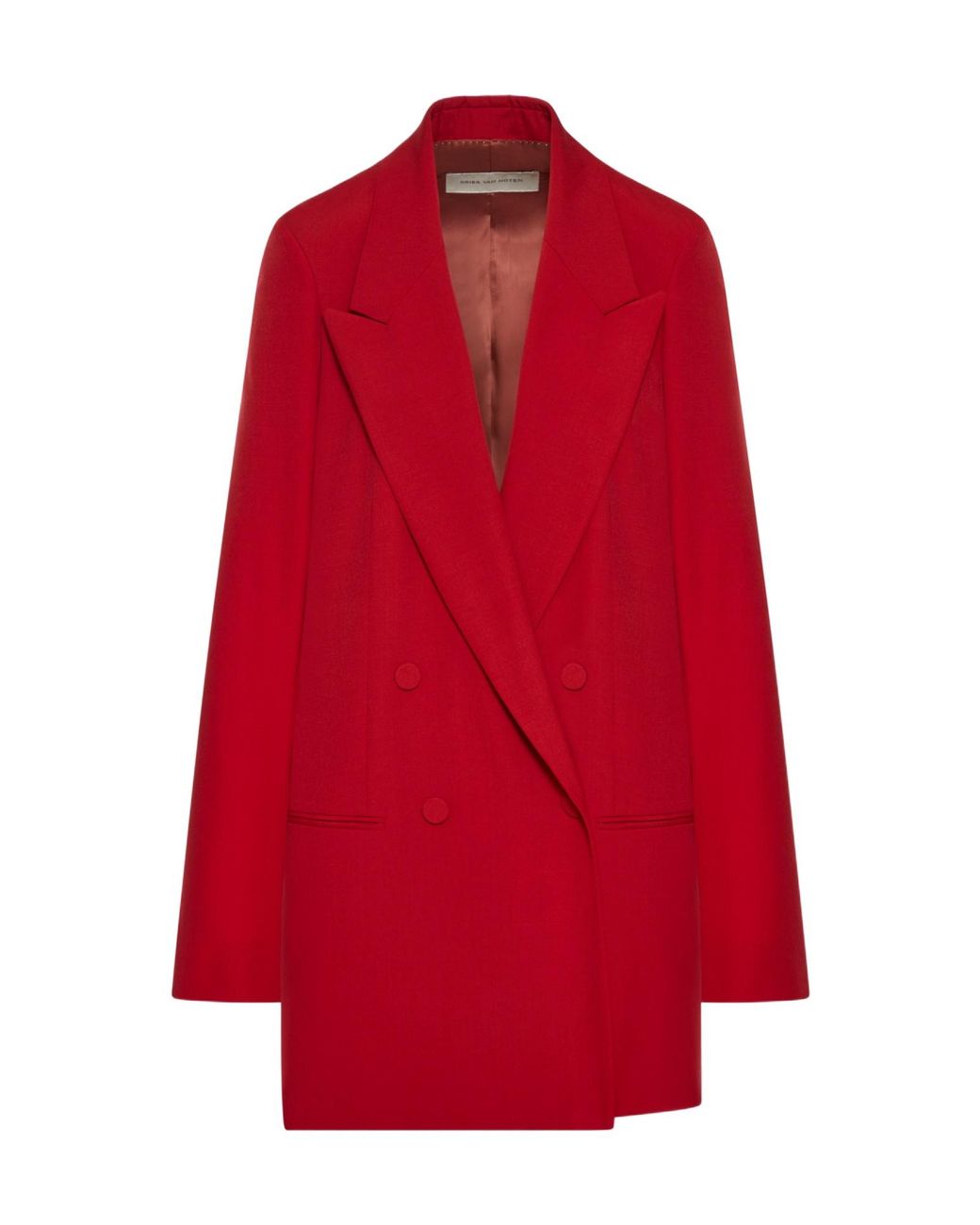 Dries Van Noten Red Jacket