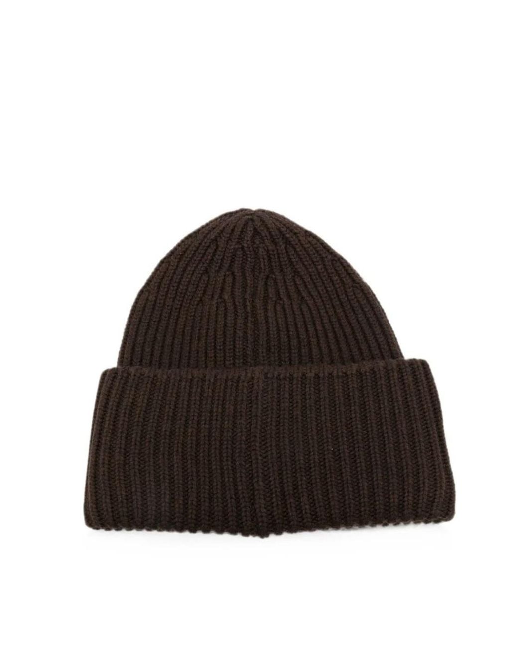 Nine:inthe:morning Black Cuffed Knit Hat for men