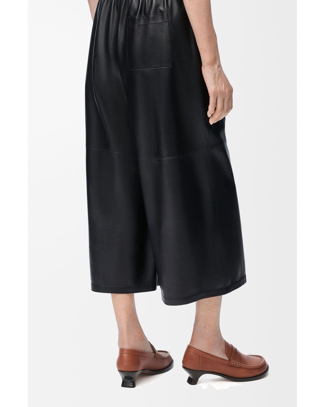 Loewe Black Cropped Trousers