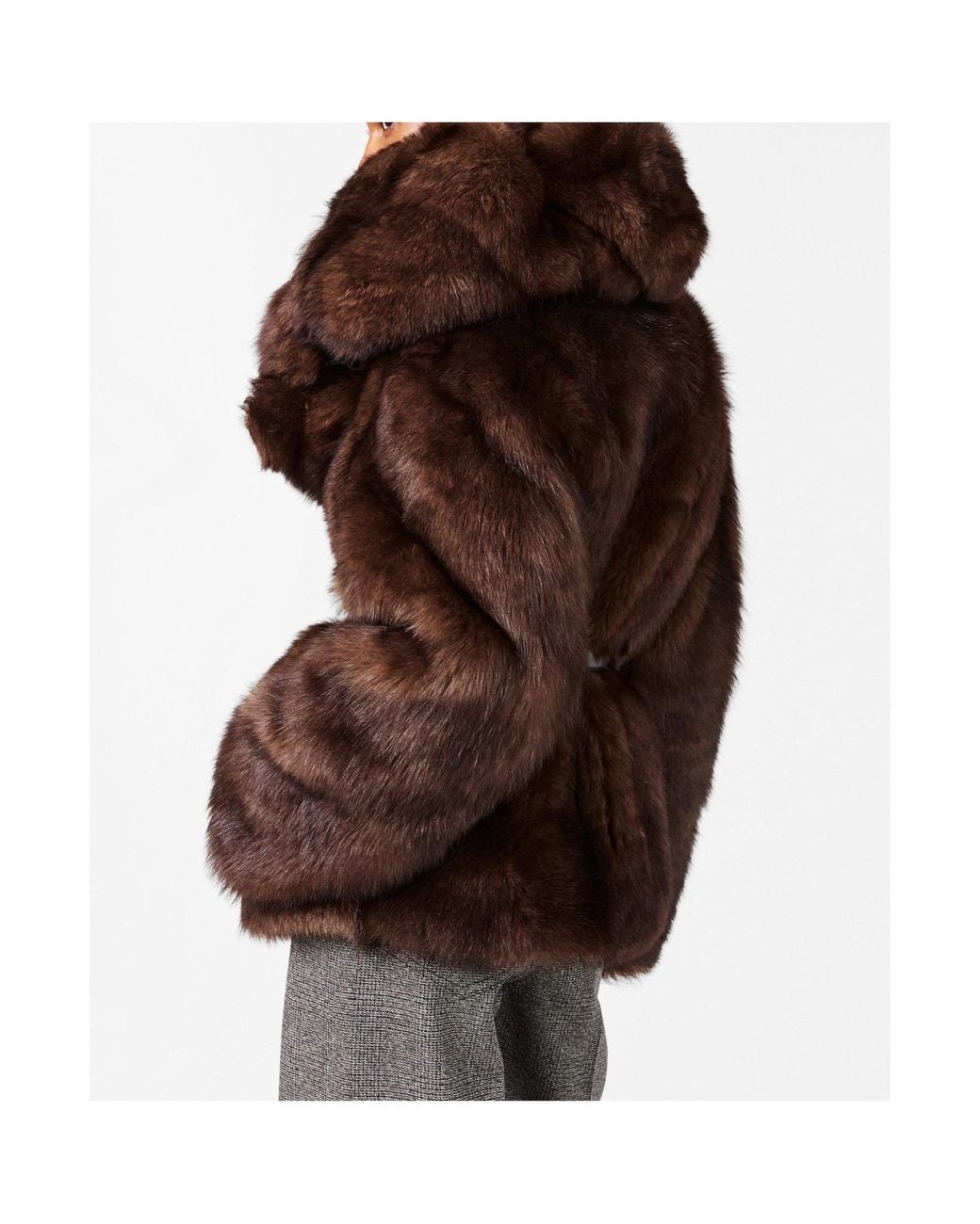 Prada Brown Warm Shearling Jacket