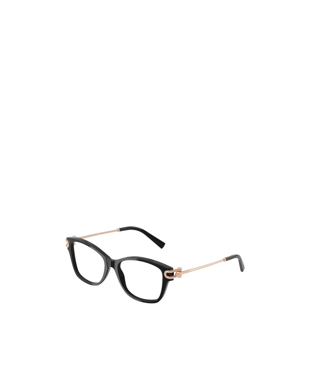 Tiffany & Co White Rectangle Frame Glasses