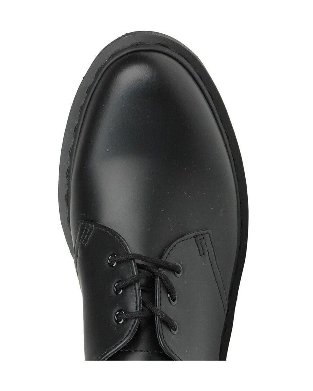 Dr. Martens Black Laced Derby Shoes for men
