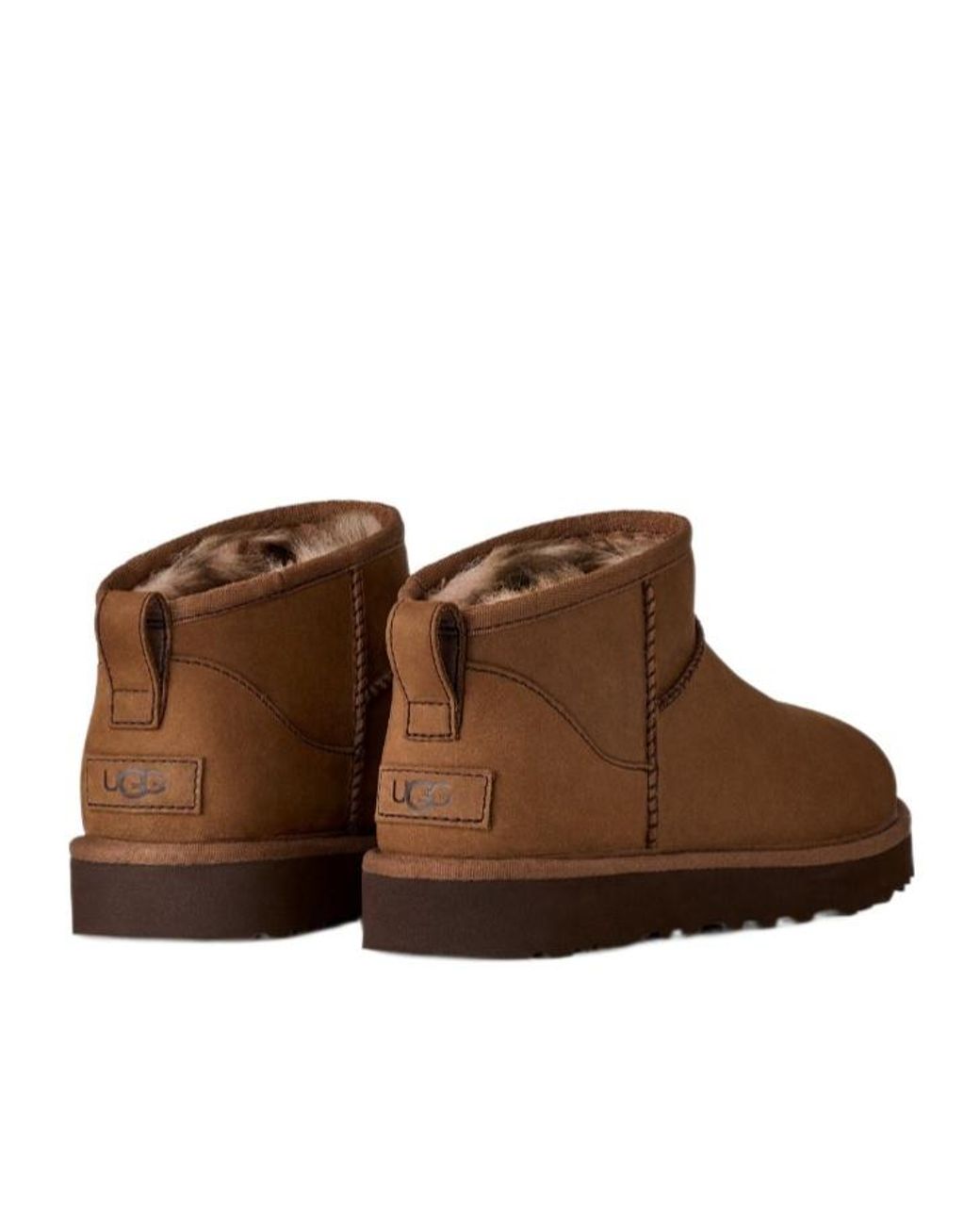 Ugg Brown Classic Ultra Mini Nubuck