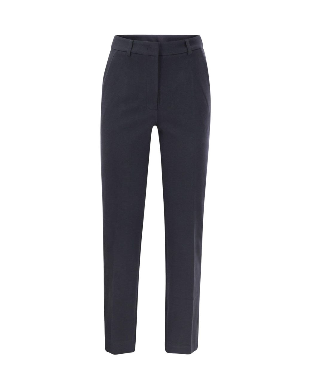 Weekend by Maxmara Blue Slightly Flared Trousers