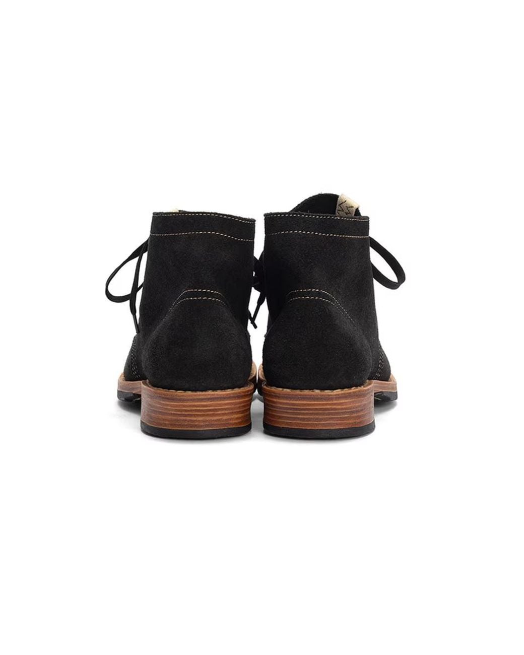 Visvim Black Round-Toed Boots for men