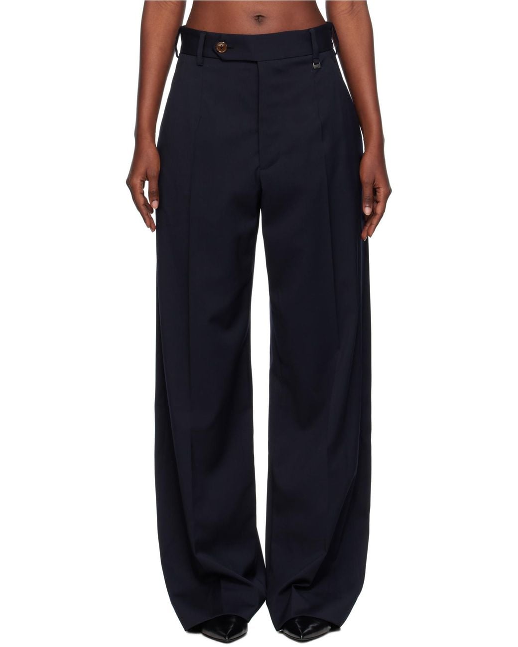Vivienne Westwood Blue Straight Leg Pants