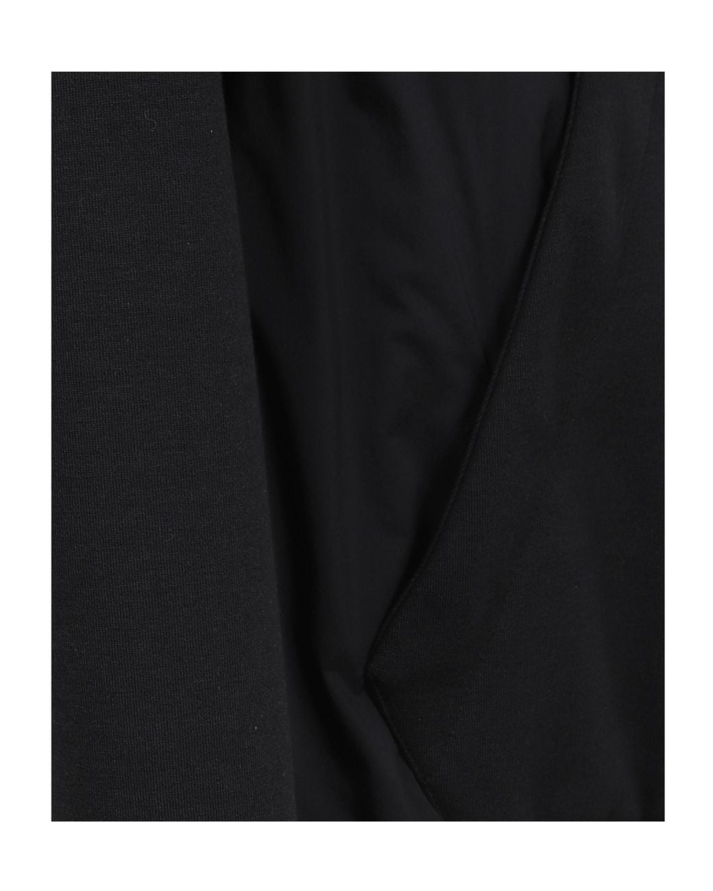Herno Black Zip-Up Drawstring Hooded Jacket for men