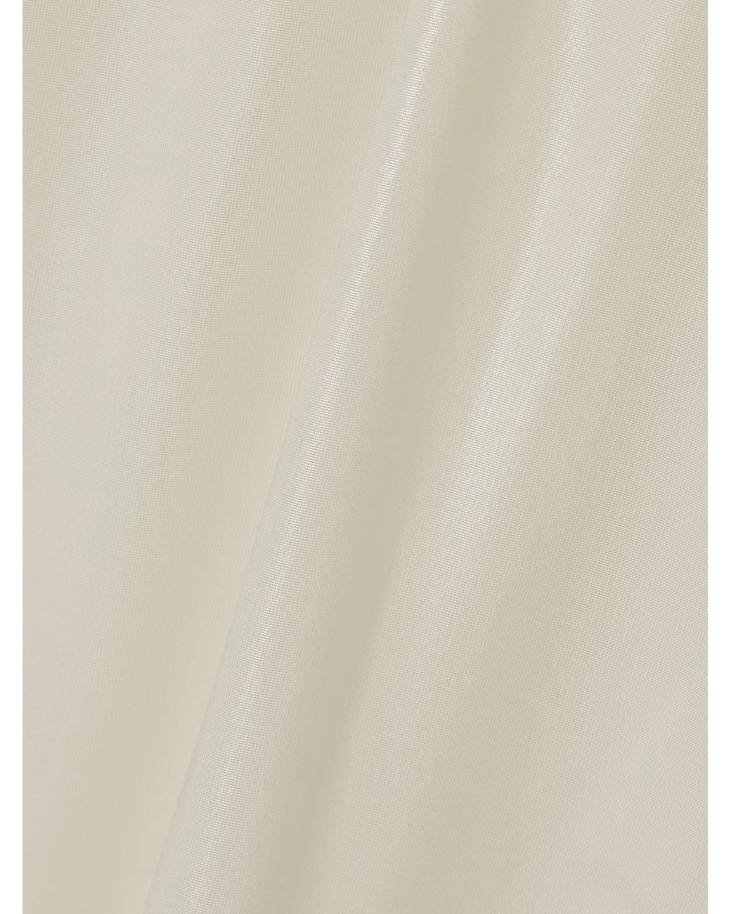 Nensi Dojaka White Stretch-Jersey Midi Dress