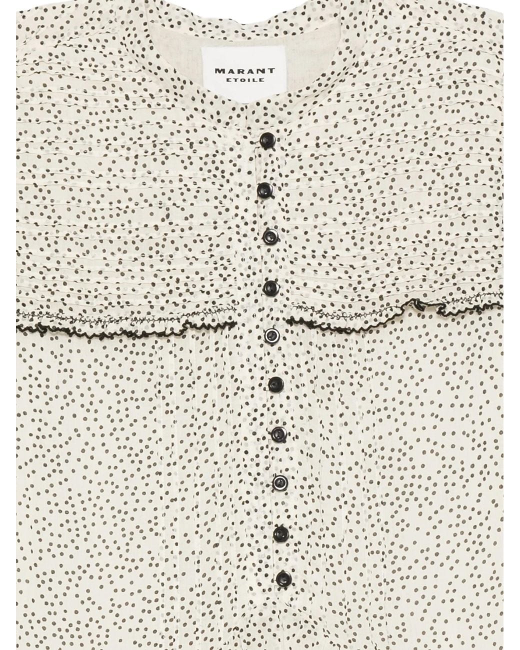 Isabel Marant White Isabel Marant Étoile Daynia Printed Mini Dress