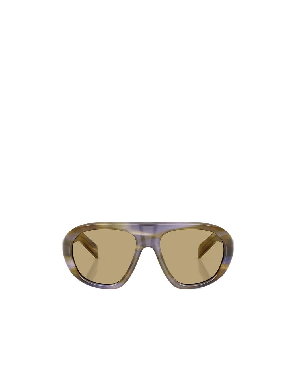 Prada Multicolor Eyewear Oversized Pilot Sunglasses