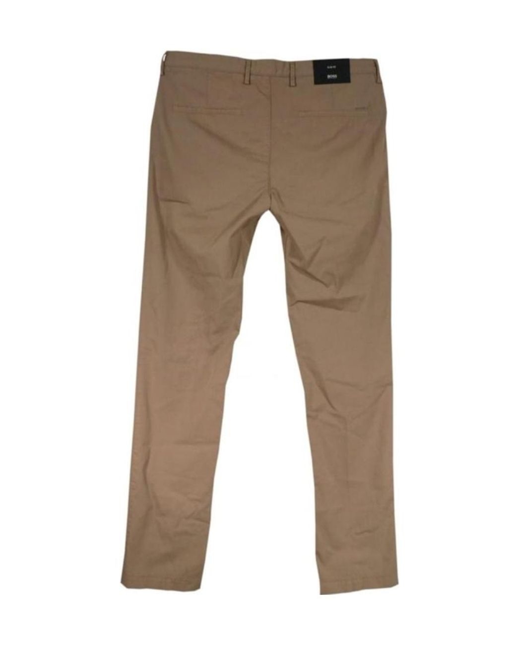 Boss Natural Logo Straight Casual Pants for men