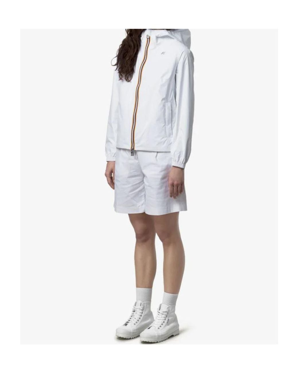 K-Way White Lil 2.0 Plus.2 Reversible Jacket for men