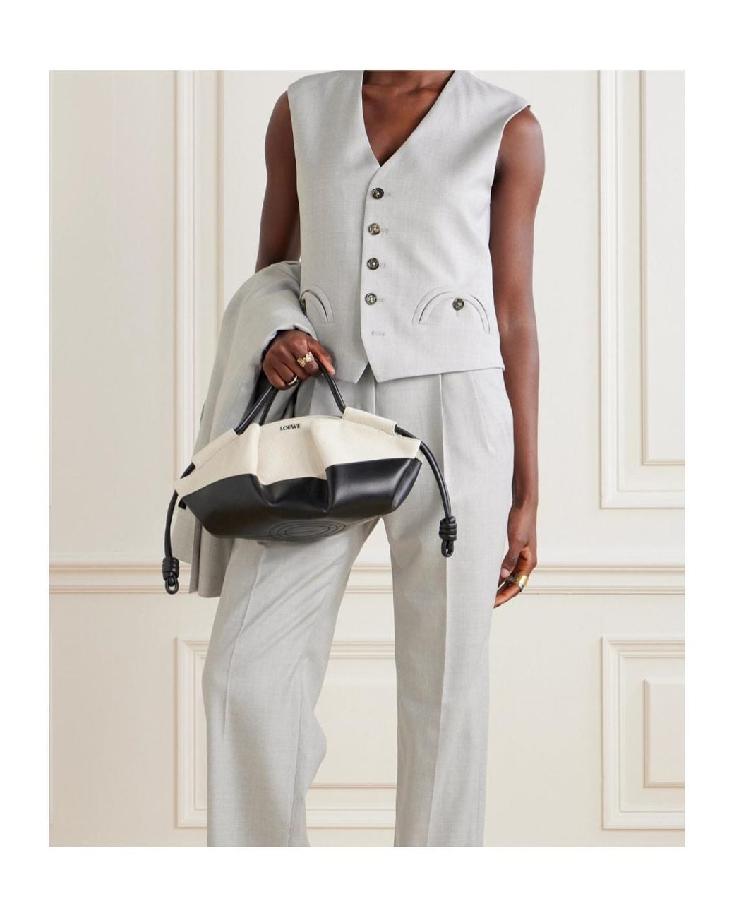 Blazé Milano White Sleeveless Vest