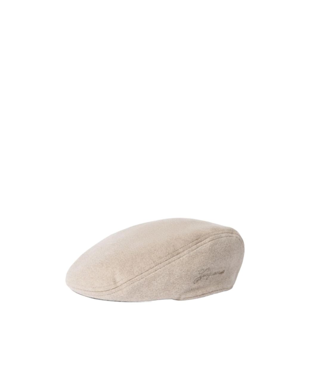 Jacquemus White The Valérie Beret for men