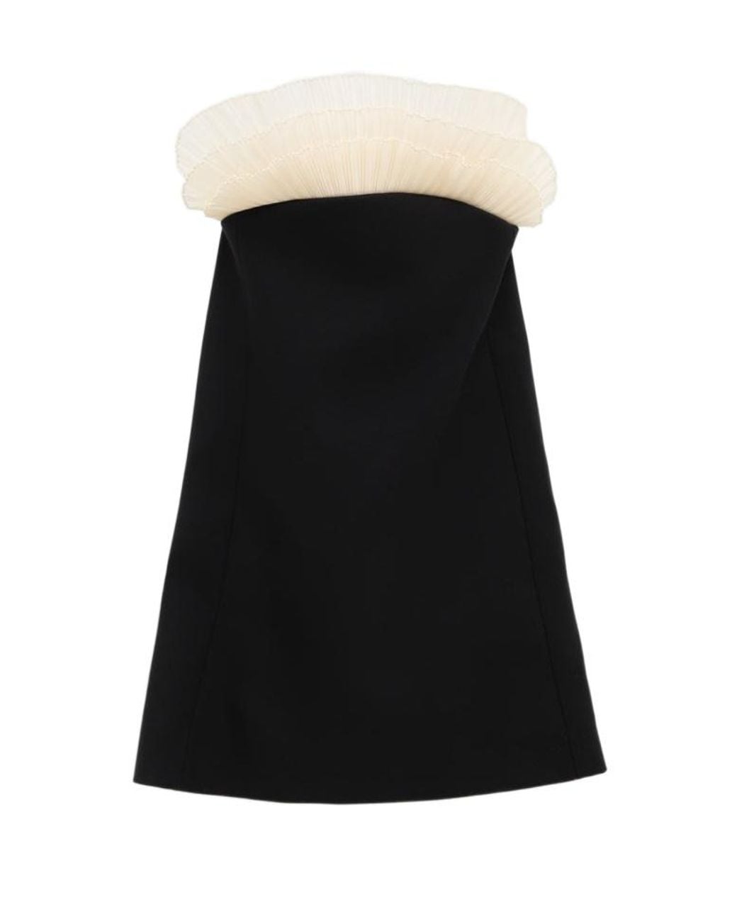 Céline Black Bustier Mini Dress