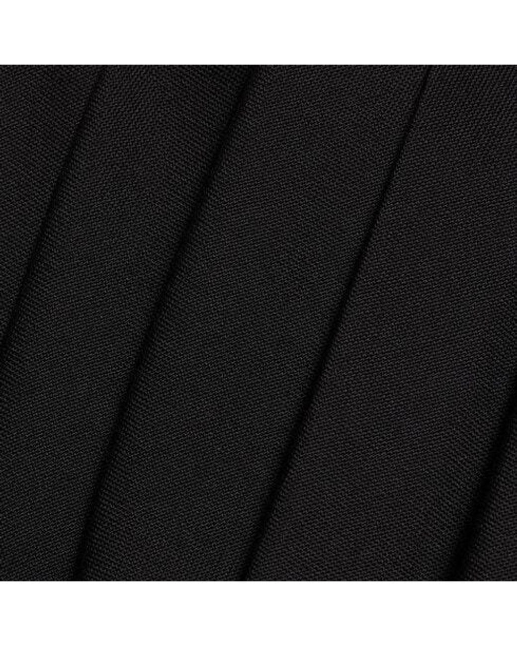 Gucci Black Sleeveless Pleated Mini Dress