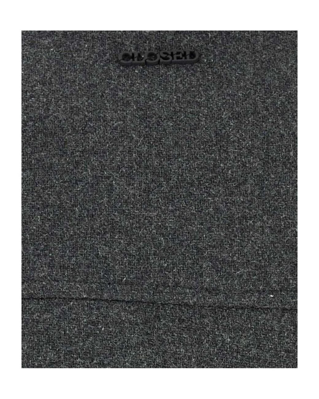 Closed Black Zip-Up Shirt Jacket for men
