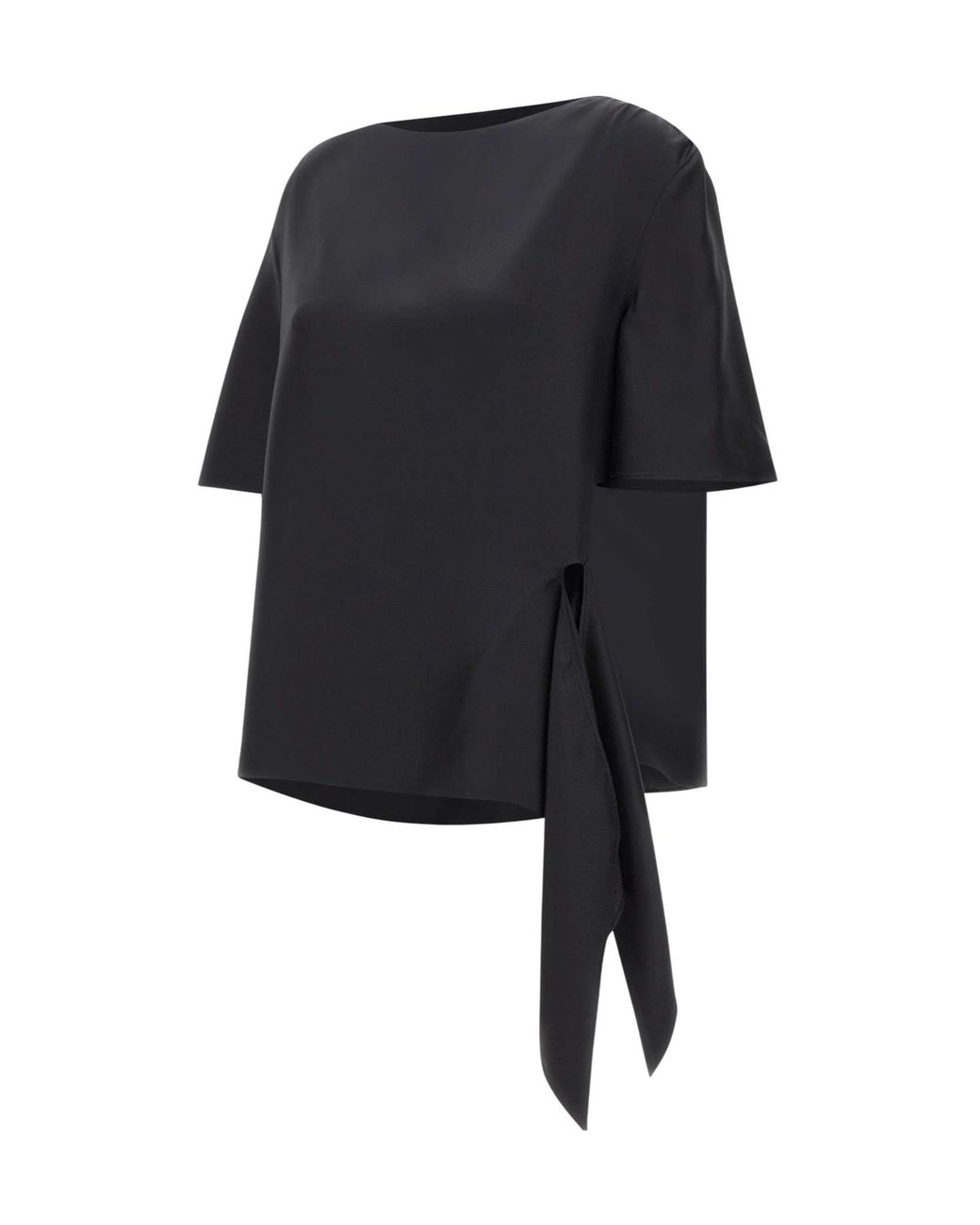 Loulou de Saison Black Mano Asymmetric Top