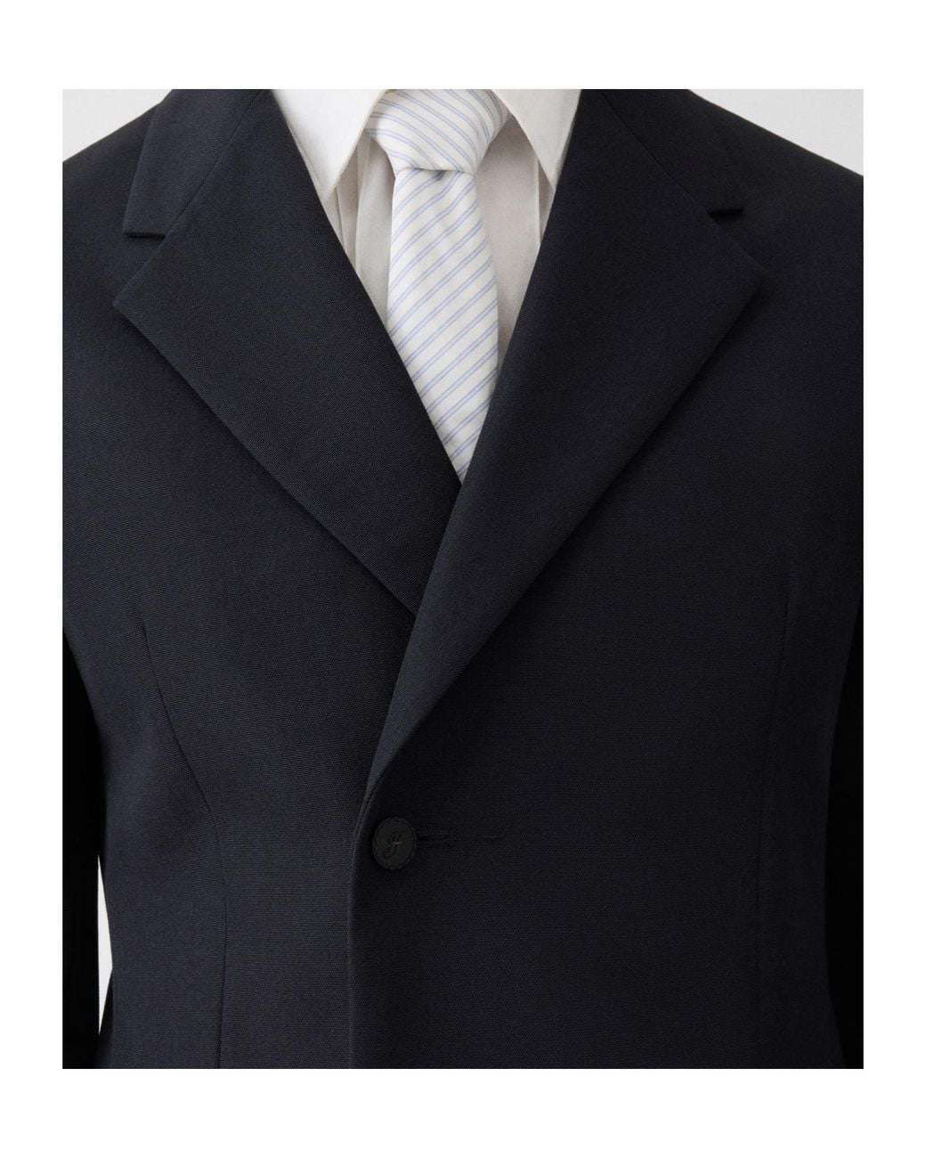 Jacquemus Blue Melo Single-Breasted Blazer for men