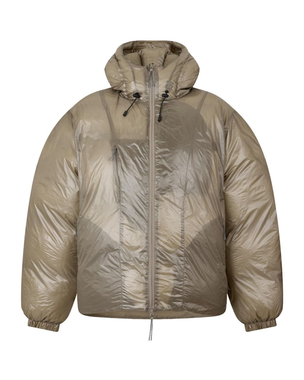 Roa Gray Smooth Down Quilted Jacket for men