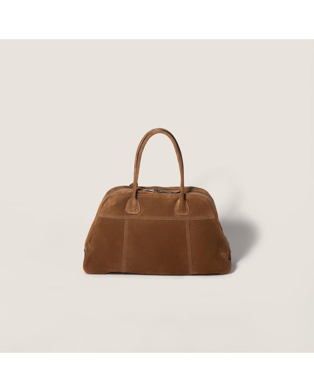 Miu Miu Brown Vivant Suede Bag