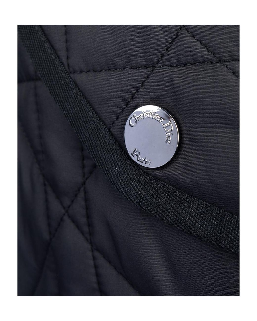 Dior Black Macrocannage Vest